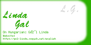 linda gal business card